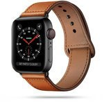 Pasek TECH-PROTECT Leatherfit Apple Watch 1/2/3/4/5/6 (42/44 Mm) Brown Brązowy