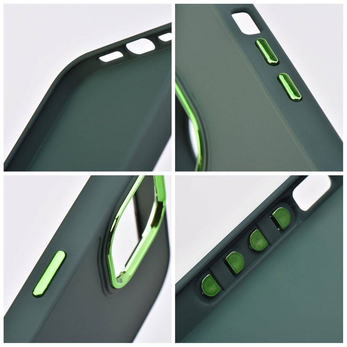 Etui Futerał FRAME do SAMSUNG S23 FE zielony Case