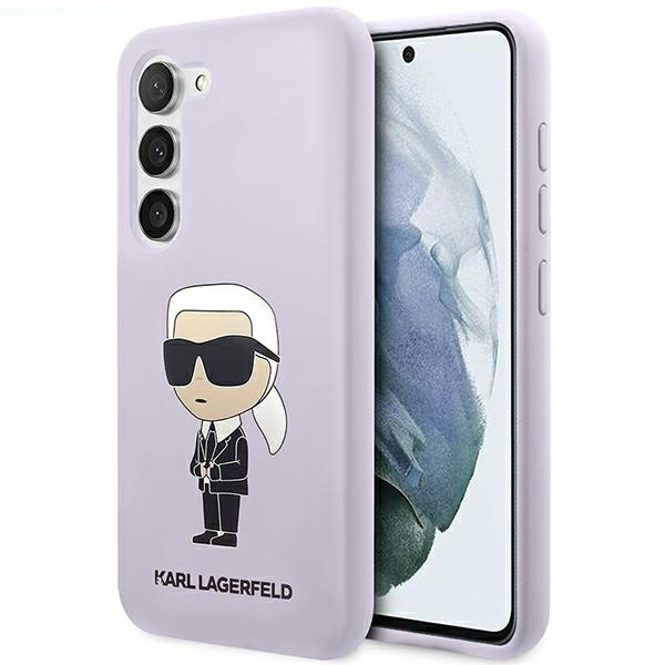 Etui Karl Lagerfeld Silicone Nft Ikonik - Etui Samsung Galaxy S23 Plus (fioletowy) Case