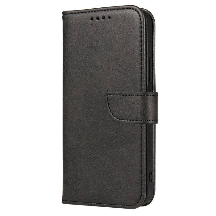 Magnet Case elegancki futerał etui pokrowiec z klapką i funkcją podstawki Realme 9 Pro + (9 Pro Plus) czarny