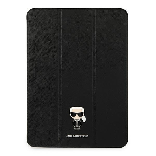 Etui KARL LAGERFELD Apple iPad 11 Pro 2021 Book Cover Saffiano Karl Iconic Czarny Case