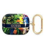 Etui GUESS Apple AirPods Pro Cover Flower Strap Collection Niebieski Case