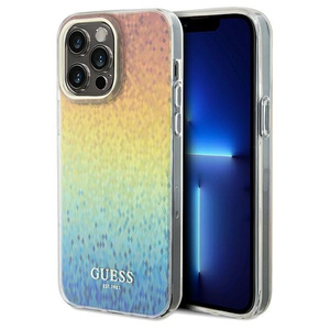 Etui Guess GUHCP13LHDECMI iPhone 13 Pro / 13 wielokolorowy hardcase IML Faceted Mirror Disco Iridescent Case