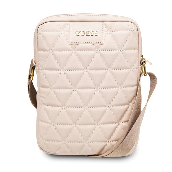 Torba GUESS Tablet 10 Bag Quilted Różowy