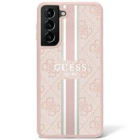 Etui Guess GUHCS23LP4RPSP S23 Ultra S918 różowy/pink hardcase 4G Printed Stripe Case