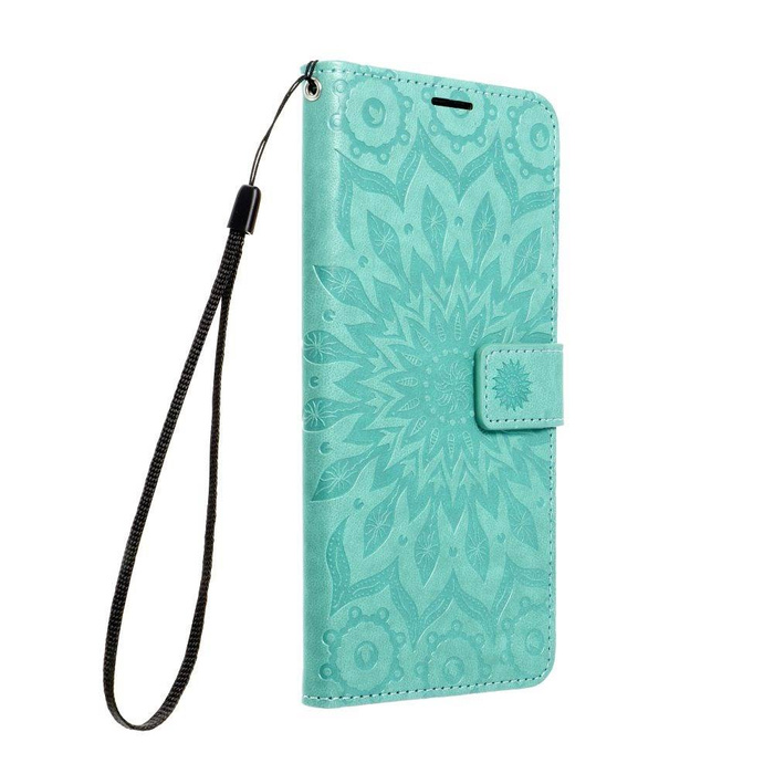 Etui Kabura Mezzo Book Do Xiaomi Redmi Note 12S Mandala Zielony Case