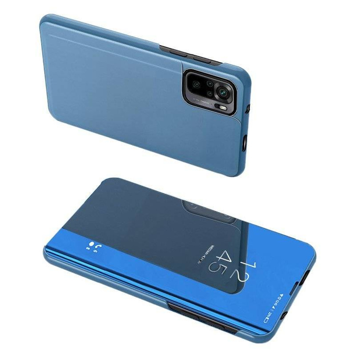 Clear View Case futerał etui z klapką Xiaomi Redmi Note 11 Pro+ 5G (China) / 11 Pro 5G (China) / Mi11i HyperCharge / Poco X4 NFC 5G niebieski