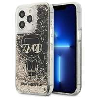 Karl Lagerfeld KLHCP13LLGGKBK iPhone 13 Pro 6,1"czarny/black hardcase Liquid Glitter Gatsby