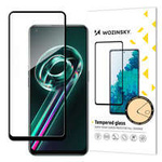 Wozinsky super wytrzymałe szkło hartowane Full Glue na cały ekran z ramką Case Friendly Realme 9 Pro + (9 Pro Plus) czarny