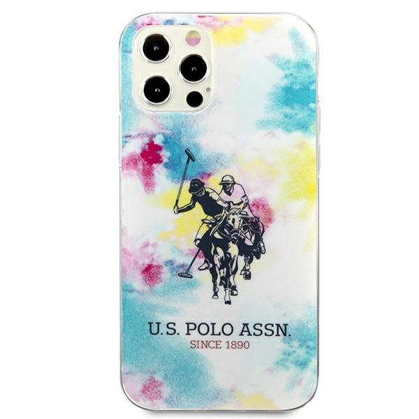 Etui US POLO Apple iPhone 12 Pro Max 6,7 Tie & Dye Collection USHCP12LPCUSML Wielokolorowy Case