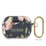 Etui GUESS Apple AirPods Pro Cover Flower Collection Niebieski Case