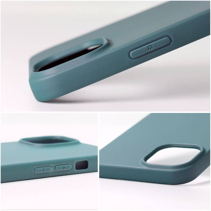 Etui Futerał MATT do XIAOMI Redmi 12 4G ciemnozielony Case