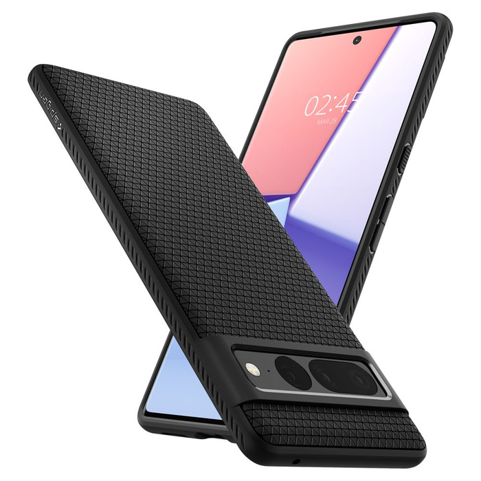 Etui Spigen Liquid Air Google Pixel 7 Pro Etui Matte Black