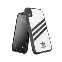 Etui Adidas Moulded Case PU iPhone XR biało-czarny/white-black 32808