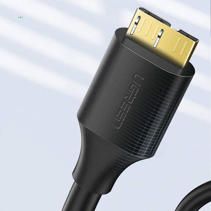 Ugreen kabel przewod USB - micro USB Typ B SuperSpeed 3.0 1m czarny (10841)