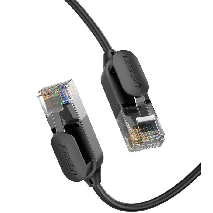 Kabel Sieciowy UGREEN NW122 Ethernet RJ45 Cat.6A UTP 5m Czarny