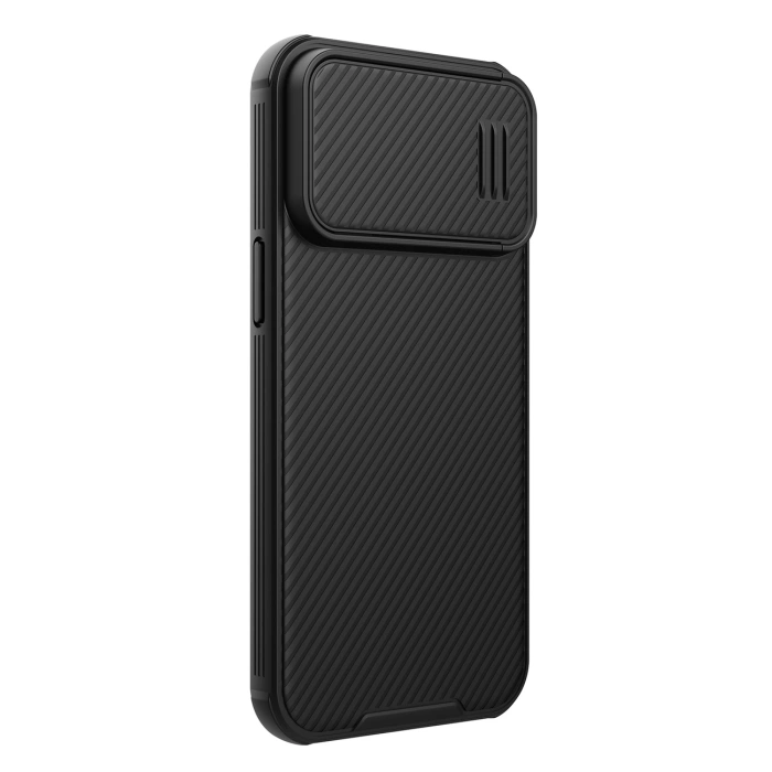 Nillkin CamShield S Case etui iPhone 14 Pro Max pancerny pokrowiec osłona na aparat czarne