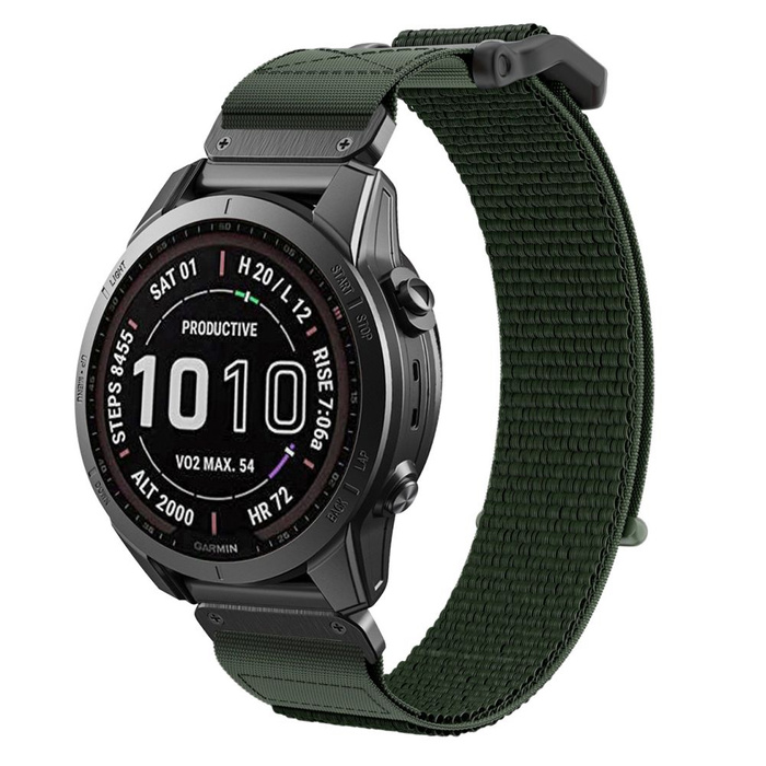 Pasek Tech-protect Scout Garmin Fenix 3 / 5x / 3hr / 5x Plus / 6x / 6x Pro / 7x Military Green