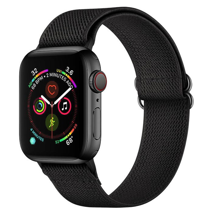 Pasek TECH-PROTECT Apple Watch 4 / 5 / 6 / 7 / SE (42 / 44 / 45 MM) Mellow Black