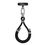 TECH-PROTECT C4S ROPE WRIST STRAP BLACK/SILVER