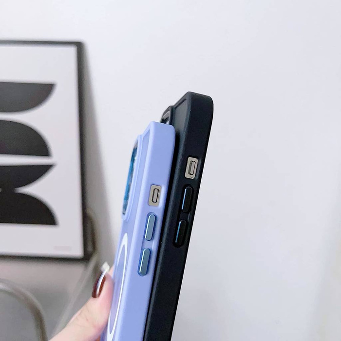 Etui Magnetyczne etui Color Matte Case do iPhone 15 Plus - różowe Case