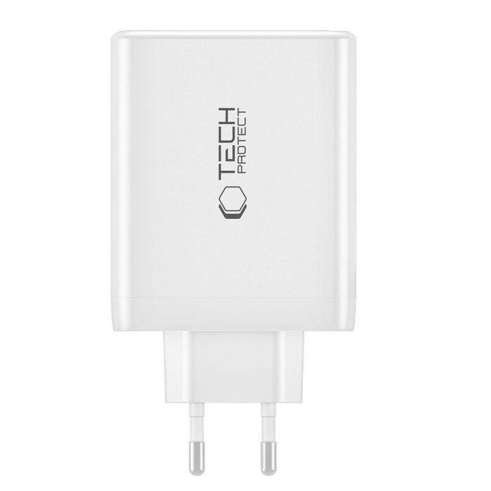 ŁADOWARKA TECH-PROTECT NC100W-GAN 4-PORT NETWORK CHARGER PD100W/QC3.0 WHITE