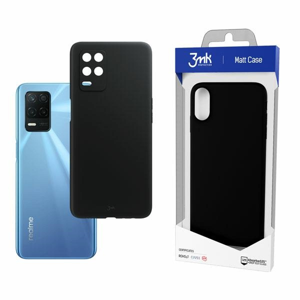 Etui 3MK Realme 8 5G Matt Czarny Case