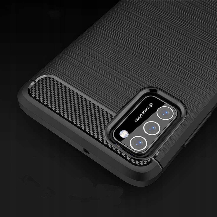 Etui TECH-PROTECT Xiaomi Poco M3 Tpucarbon Black Czarne Case