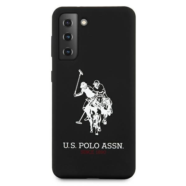 Etui US POLO Samsung Galaxy S21 Silicone Logo USHCS21SSLHRBK Czarny Case