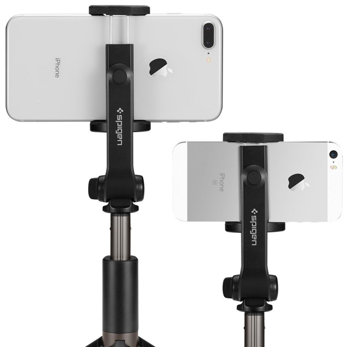 Kijek selfie Statyw SPIGEN S540w Wireless Selfie Stick Tripod Black