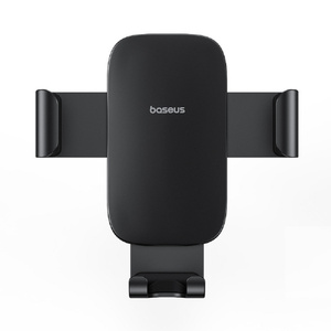 Baseus uchwyt samochodowy Metal Age 3 Gravity Car Mount (Air Vent Version) Cluster czarny