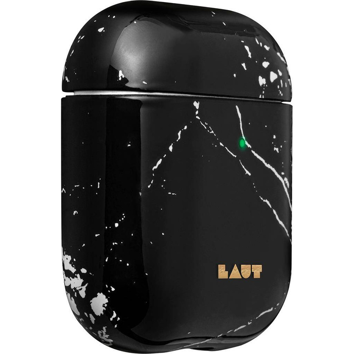 ETUI LAUT HUEX ELEMENT FOR AIRPODS MARBLE BLACK