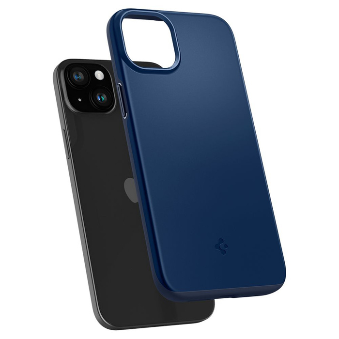 Etui Spigen Thin Fit iPhone 15 Navy Blue Case