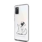 Etui KARL LAGERFELD Samsung Galaxy M21 Choupette Fun Bezbarwny Case