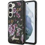 Etui Guess GUHCS23MHCFWSK S23 Plus S916 czarny/black hardcase Flower Collection Case