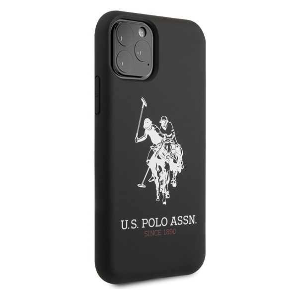 ETUI Etui US POLO Apple iPhone 11 Pro Max Silicone Collection Czarny Case CASE