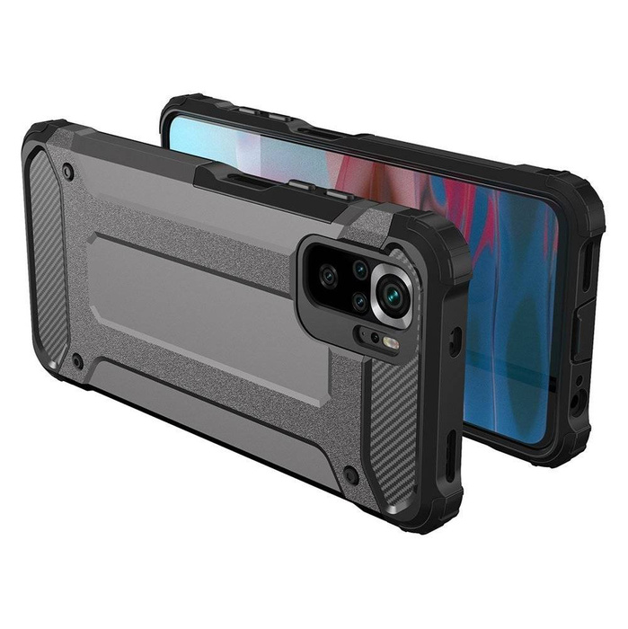 Hybrid Armor pancerne hybrydowe etui pokrowiec Xiaomi Redmi Note 11 Pro+ 5G (China) / 11 Pro 5G (China) / Mi11i HyperCharge / Poco X4 NFC 5G niebieski