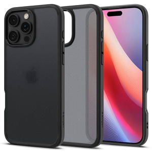 ETUI SPIGEN ULTRA HYBRID IPHONE 16 PRO MAX FROST BLACK