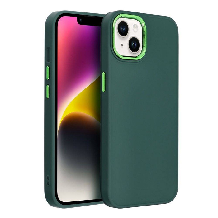 Etui Futerał FRAME do REALME C55 zielony Case