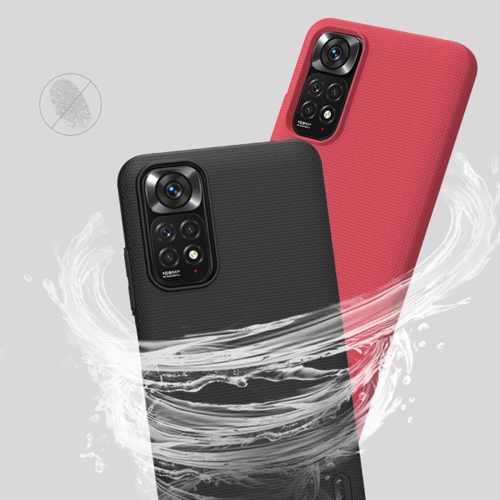 Nillkin Super Frosted Shield wzmocnione etui pokrowiec Xiaomi Redmi Note 11S / Note 11 biały