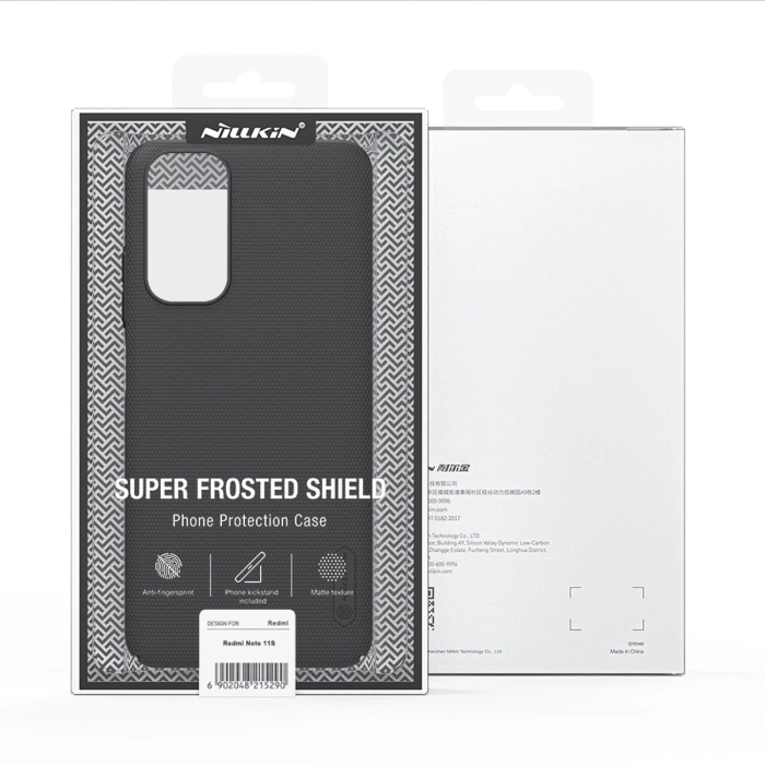 Nillkin Super Frosted Shield wzmocnione etui pokrowiec Xiaomi Redmi Note 11S / Note 11 biały