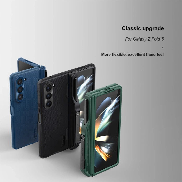 Etui Nillkin Super Frosted Shield Fold na Samsung Galaxy Z Fold 5 - czarne