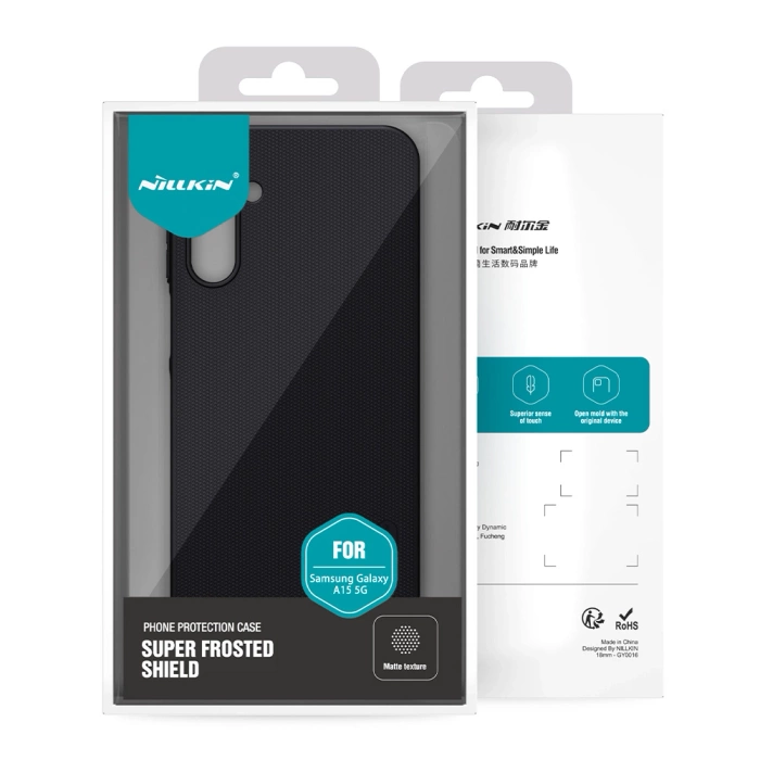 Etui Nillkin Super Frosted Shield do Samsung Galaxy A15 5G sztywny pokrowiec - biały