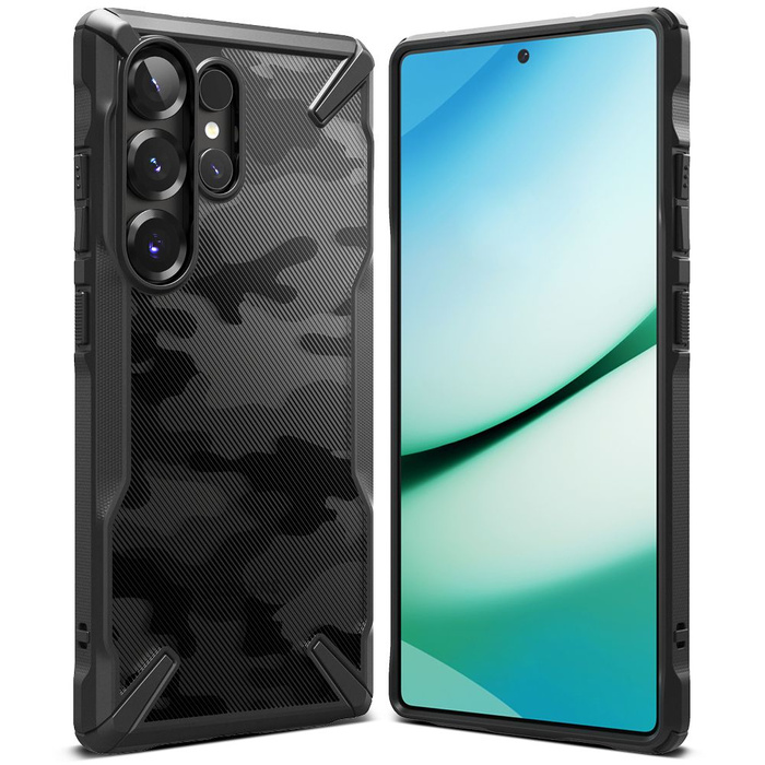 RINGKE FUSION X GALAXY S25 ULTRA CAMO BLACK