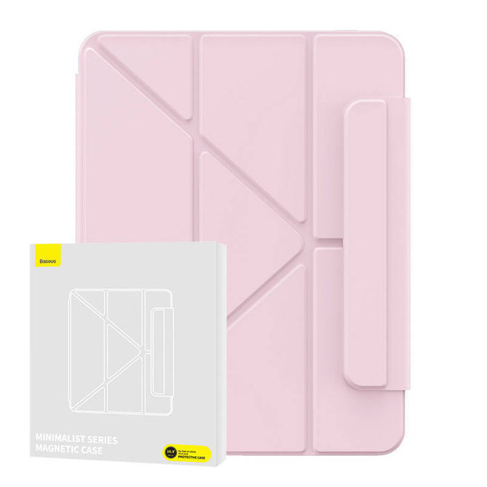 Etui magnetyczne Baseus Minimalist do iPad 10 10.9" (różowe)