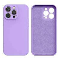 Silicone case etui Samsung Galaxy S23 silikonowy pokrowiec fioletowe