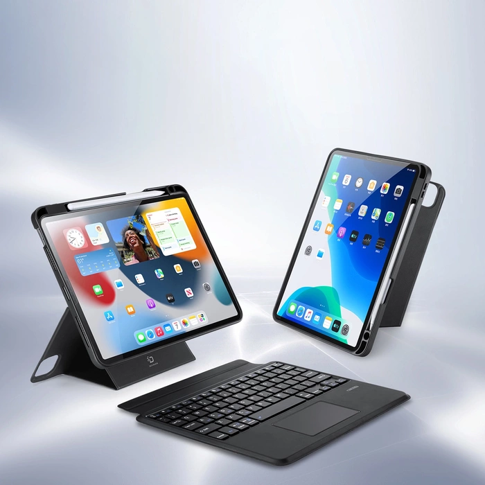 Etui z klawiaturą Bluetooth Dux Ducis DK Series do Apple iPad Air 4/5/iPad Pro 11 (2018/2020/2021/2022) - czarne