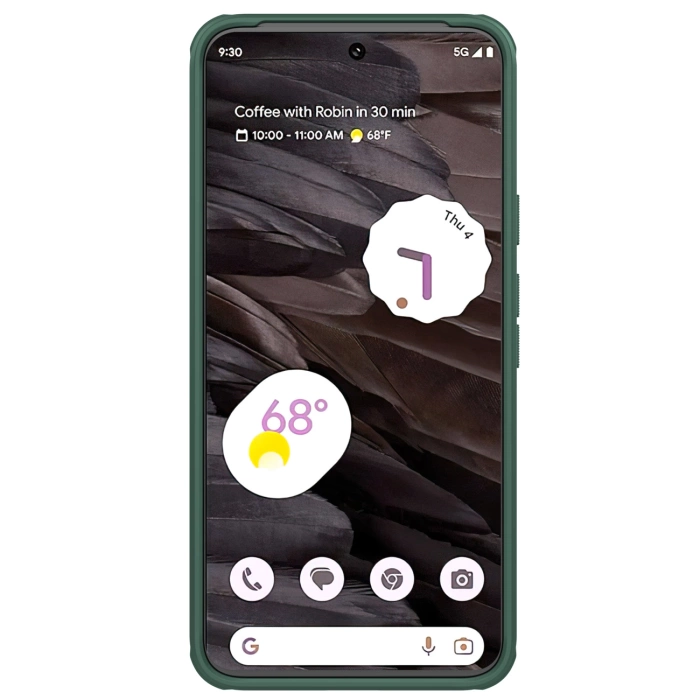 Wzmocnione etui Nillkin Super Frosted Shield Pro do Google Pixel 8 - zielone