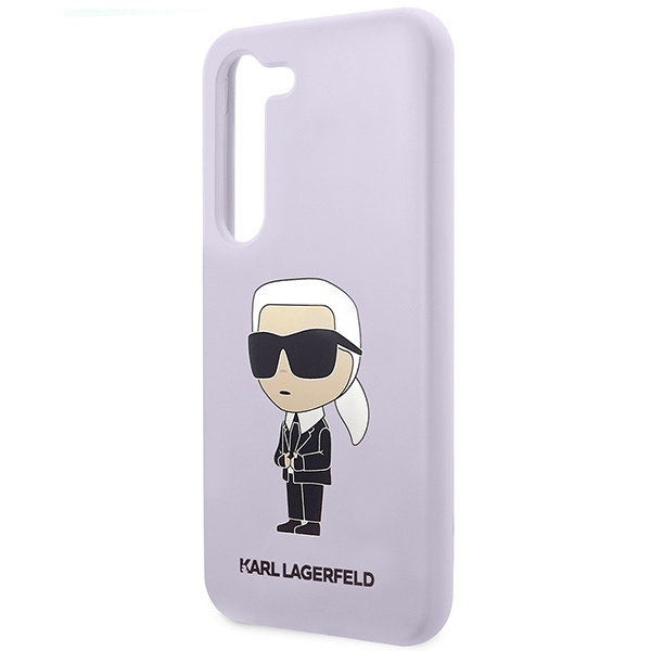 Etui Karl Lagerfeld Silicone Nft Ikonik - Etui Samsung Galaxy S23 Plus (fioletowy) Case