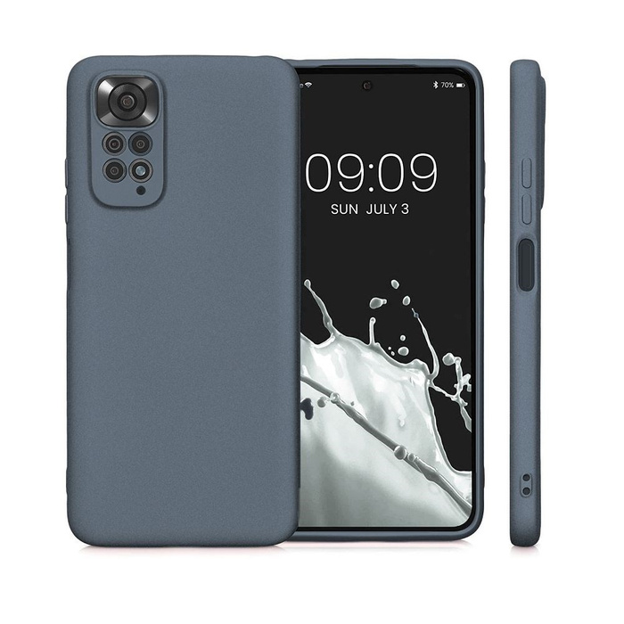 Etui Futerał METALLIC do XIAOMI Redmi NOTE 12S szary Case